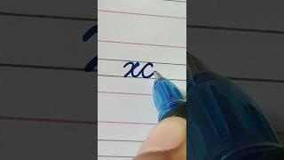 xc How to write Cursive writing Small letter Connections ||Cursive handwriting #shorts #shortvideo