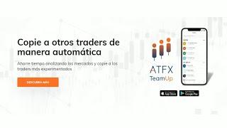 Como copiar traders en la aplicación de ATFX TeamUp