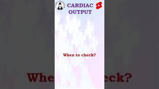 CARDIAC OUTPUT #cardio #nursing #medico