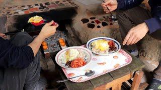 [Sub] Winter scenery in Korea / Life in the Korean countryside is like camping every day~!!