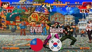 FT5 @kof97: 97KYO (TW) vs Reixka-_ (KR) [King of Fighters 97 Fightcade] Jun 14