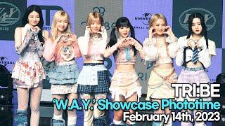 [STARsurvey] TRI.BE, ‘W.A.Y.’ Showcase Phototime(February 14th, 2023)