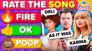 Rate the SONG  2024 Popular Songs Tier List 