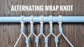 MACRAME PATTERN - WRAP KNOT