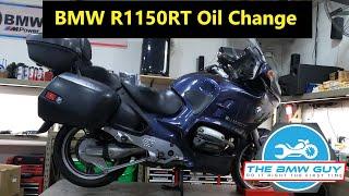 BMW R1150 Engine Oil Change Procedure