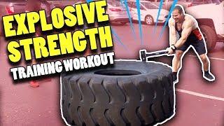Explosive Strength Training Workout @ The Critical Bench Compound