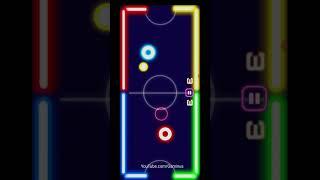 NEON AIR HOCKY #gameplay #airhockey #neongames