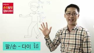 캄보디아어로 신체부위 말하기
