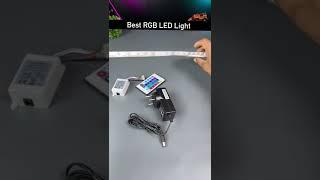 RGB LED Light Unboxing & Review | Best RGB LED strip light under ₹500 #hackerjp #shorts #homedecor