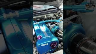 600hp R33 GTR raw turbo sound…built by HDwerks #gtr #rhd #skyline #japan #cars #shorts #viralvideo