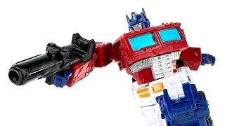 The BEST-Ever Mainline Optimus Prime !!! Transformers Dramatic Capture Series Autobot Headquarters