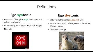 Ego syntonic vs. ego dystonic (with examples and ASWB exam practice questions for social workers)