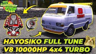 10000HP into BORED VAN! Hayosiko Tuning | My Summer Car #73