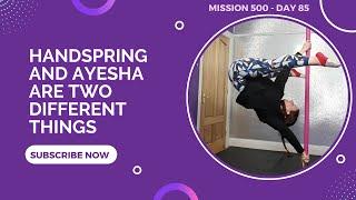 Handspring Ayesha Pole Dance Trick