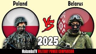 Poland vs Belarus 2025 | Military Power #militarypower