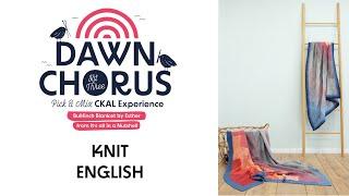 Dawn Chorus Knit Bullfinch Blanket - English - Scheepjes CKAL Experience