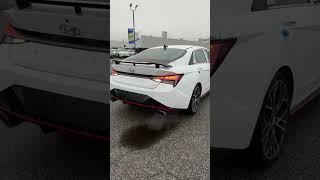 2023 Hyundai Elantra N exhaust sound  #madcars #HyundaiElantraN #sportscar #shorts #trending