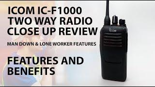 ICOM IC-F1000 Radio Review | Close up | Long Range Systems UK