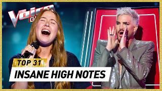 The Most Impressive HIGH NOTES of 2024 on The Voice