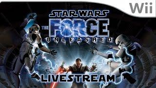 Streaming one of my favorite games toinght!! Force Unleashed Wii