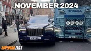 Supercar Fails - Best of November 2024