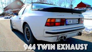 Porsche 944 NA Twin exhaust