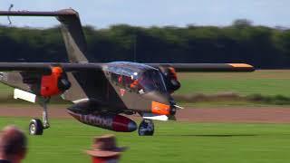 Rockwell OV-10 Bronco Arrival At Little Gransden Air Show 2017