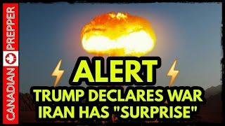 ALERT: IN HOURS US WILL ENTER WAR, IRAN MAKES HISTORIC THREAT?  NUCLEAR TEST PLANNED!!?