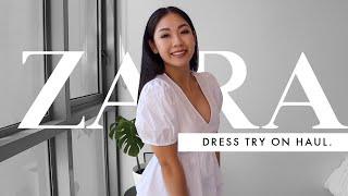 ZARA TRY ON HAUL | Are Zara Summer Dresses Petite Friendly? | Jan 2021