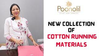 NEW COLLECTION OF  COTTON RUNNING MATERIALS  PART 1