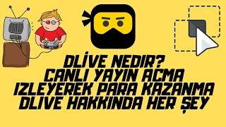 DLİVE NEDİR? DLİVE CANLI YAYIN AÇMA [2020] / DLİVE PARA KAZANMA / DLİVE OBS STUDIO - Dlive Tv