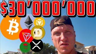 BITCOIN & ALTCOINS: $30’000’000!!!!! NEW TRADE!!