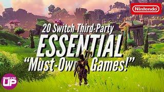 20 ESSENTIAL Nintendo Switch Third Party Games Everyone Should Own | 12 Days Of SwitchUp Day 8!