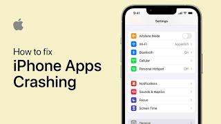 How To Fix iPhone Apps Crashing - Easy Guide