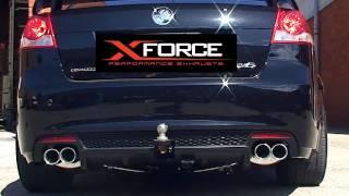 XFORCE Holden VE SV6 Exhaust