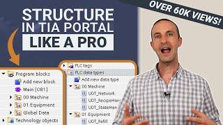 How to Structure Your PLC Program in TIA Portal Like a Pro (Full Course Chapter) | In-Depth Tutorial