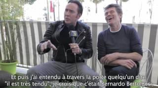 Nicolas Cage & Willem Dafoe Interview for 'Dog Eat Dog' in Cannes