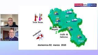 Le previsioni meteo per il week end dell'1 marzo a cura del meteorologo Adriano Mazzarella