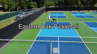 Eastern Oak Pickleball Courts - Drone 4K