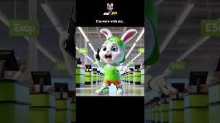 The Bunny is left behind #rabbitlover #shorts #memes