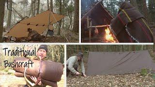 Traditional Tarp & Blanket Bedroll | Bushcraft Spain Gear