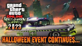 The HALLOWEEN EVENT CONTINUES in GTA Online! (NEW Vehicle, Game Modes, Ghost Hunts, and More!)