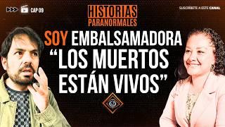 ¡IMPACTANTE! "ESTO ME DICEN LOS MUERTOS": SOY EMBALSAMADORA y vi Almas en MORGUE - Historias Reales