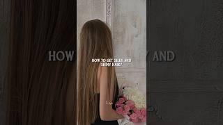 How to get silky and shiny hair?