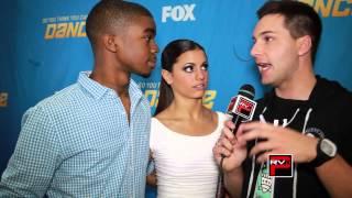 SYTYCD SEASON 10   Curtis Holland and Hayley Erbert backstage interview