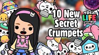 10 NEW SECRET CRUMPETS  | Toca Boca Secrets | NecoLawPie