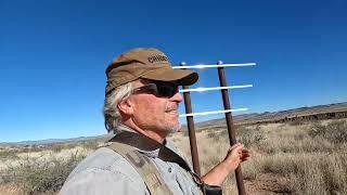 Long Hike To Some Pre-Contact American Indian Ruins In The Desert