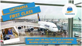 First Class  Lufthansa's A380 is back! ️ ⎢ Flightreport MUC - BOS  ⎢ thevacationworld