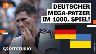 Deutschland – Ukraine Highlights | Benefizspiel | sportstudio