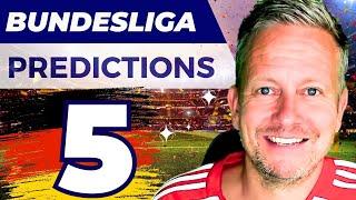 Bundesliga Predictions #5 ️ Betting Tips on German Football today Matchday 5 Season 2024/2025